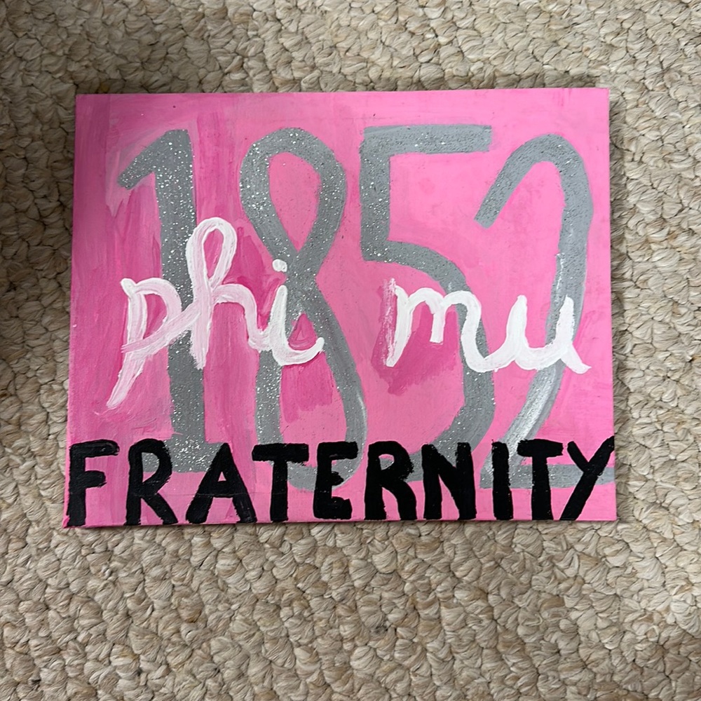 Phi mu canvas